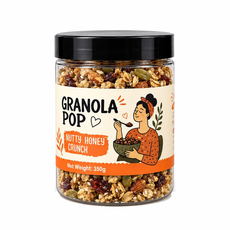Nutty Honey Pair: (2 Nutty Honey Crunch 350g)
