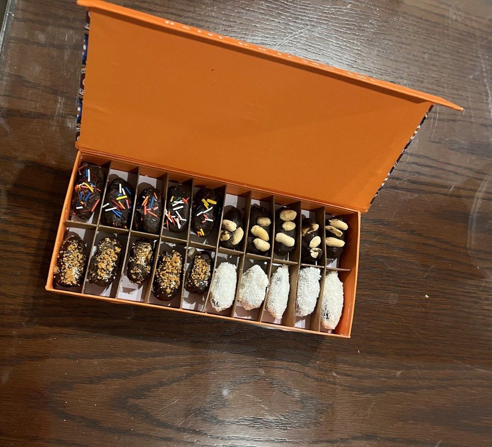 Our first box, opened