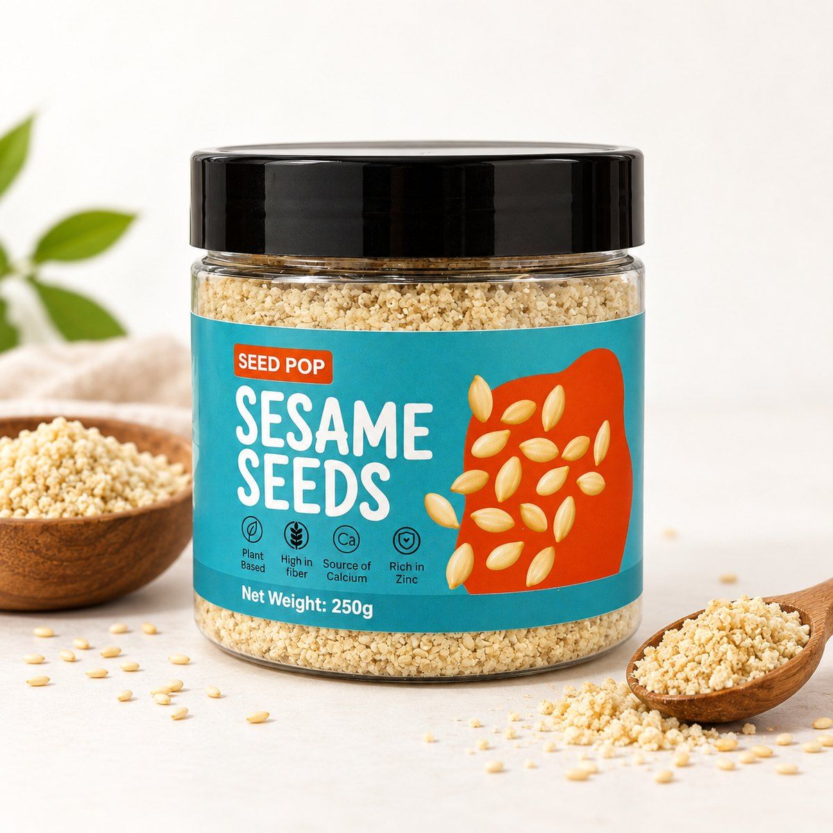 Sesame Seeds jar