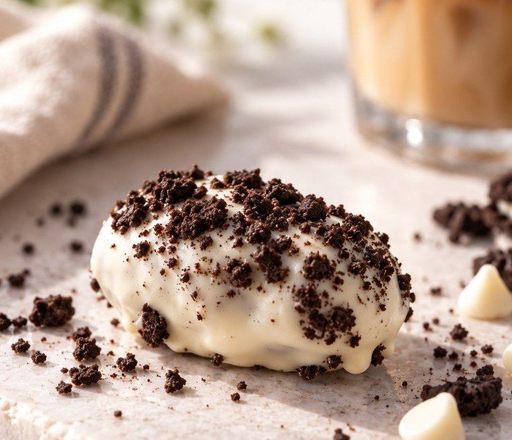 Cookies & Cream chocolate stuffed date