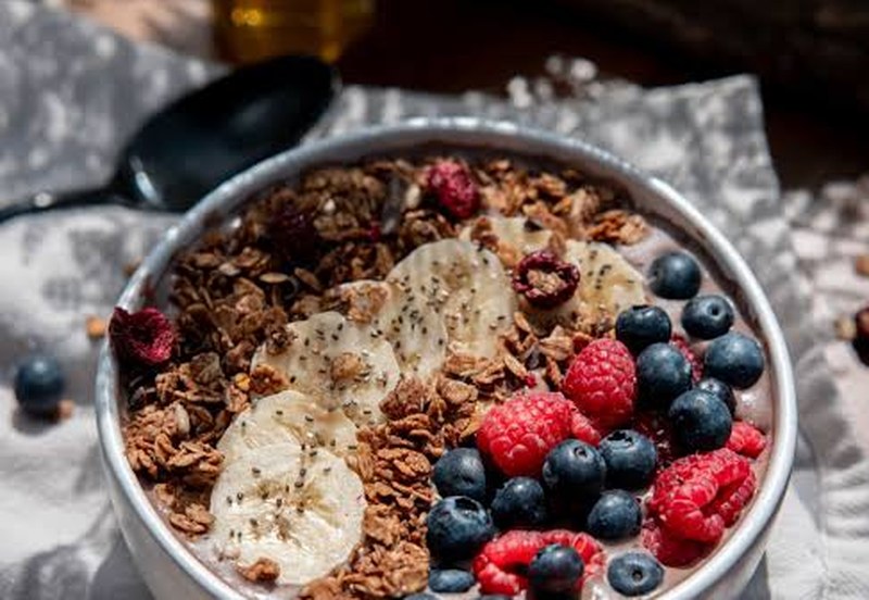 Over your breakfast bowl
